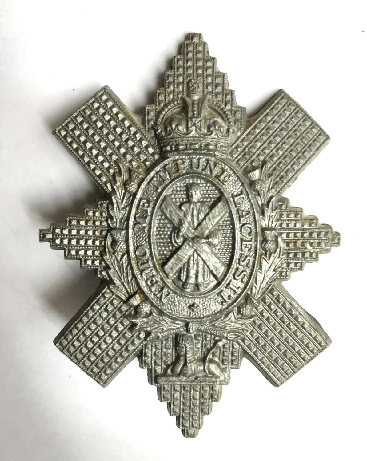 Black Watch  WW2 plastic glengarry badge
