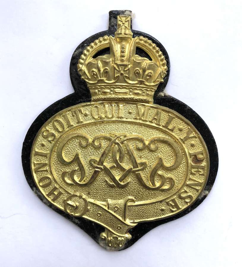 Grenadier Guards GVIR 1939 dated valise badge