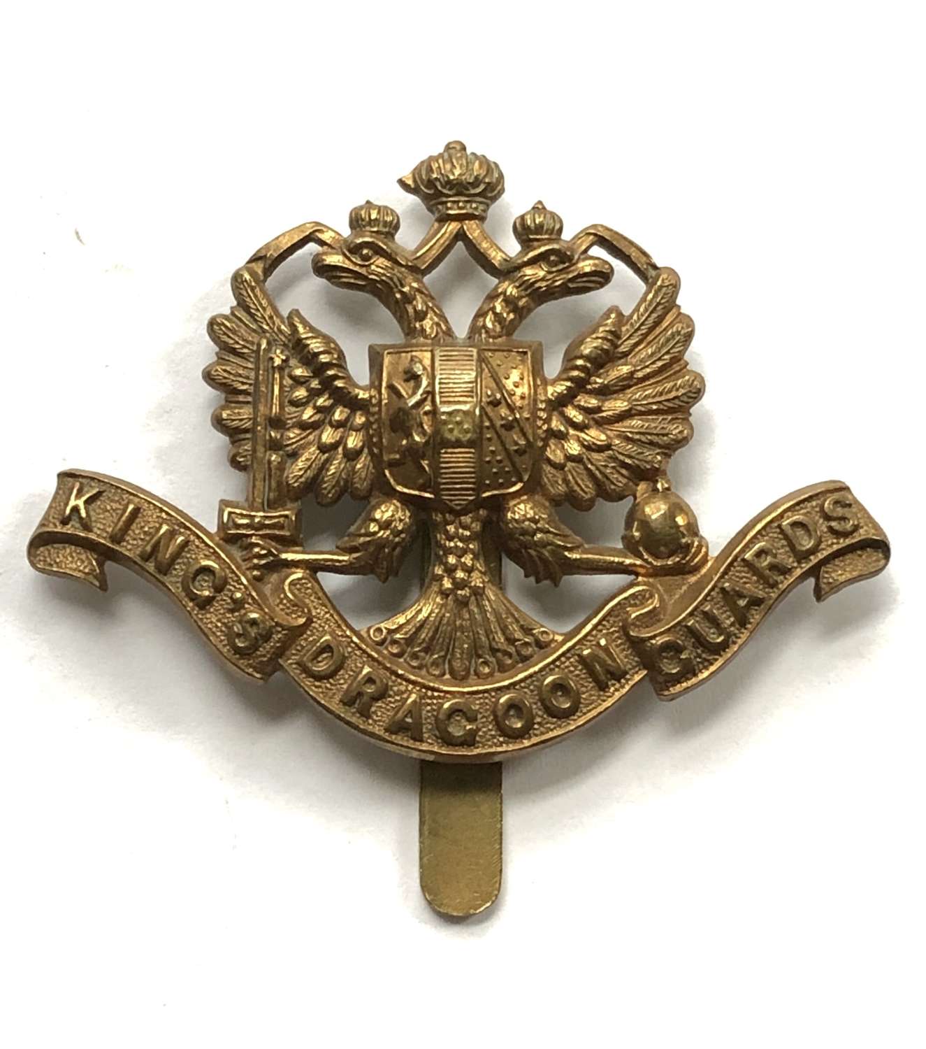 1st King's Dragoon Guards cap badge circa 1896-1915