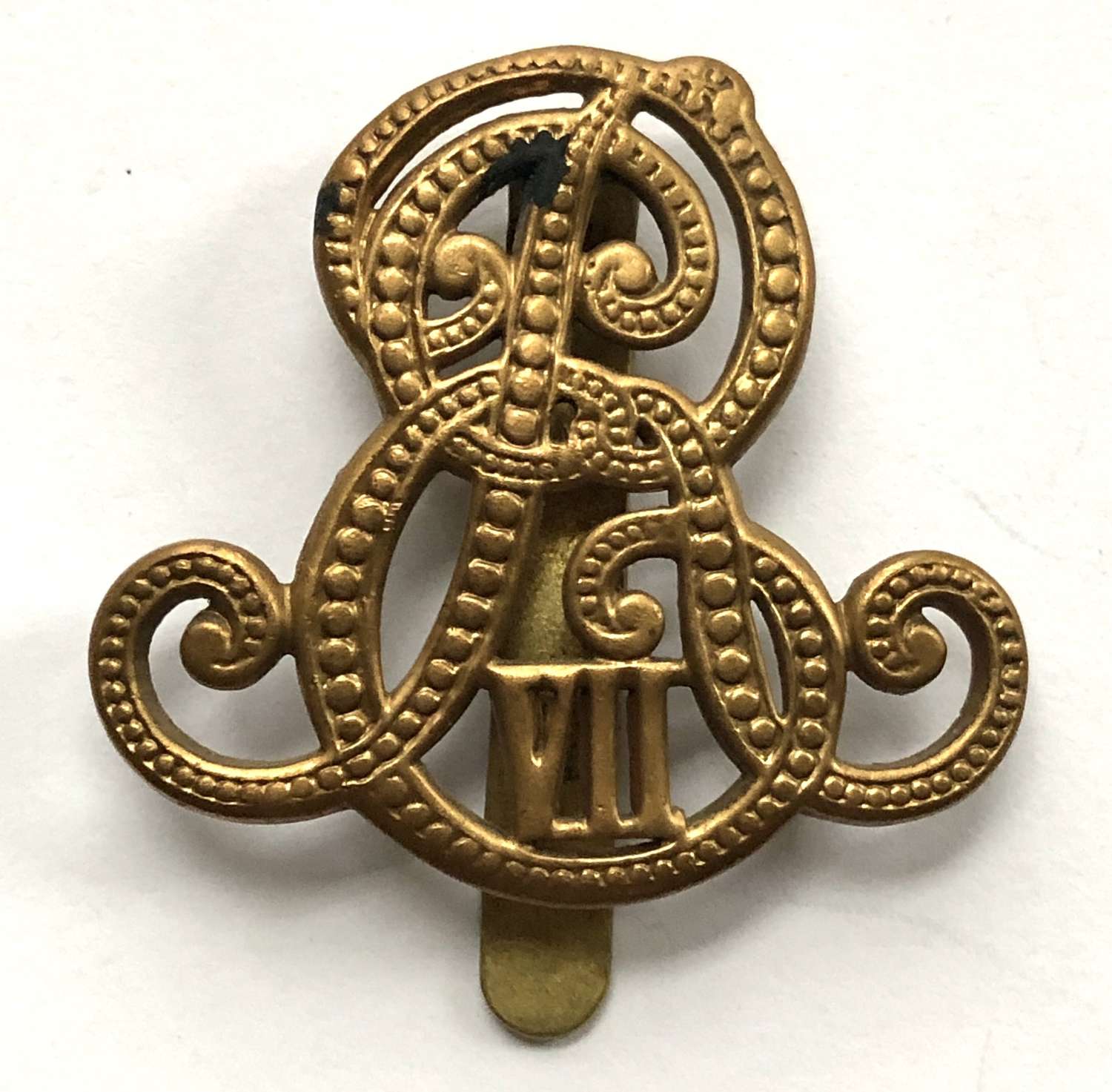 Army Recruiter Edward VII cap badge circa 1901-10
