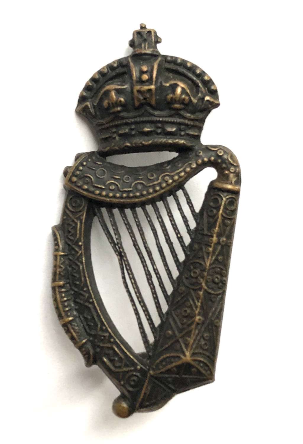 Royal Irish Constabulary Victorian Officer's cap badge