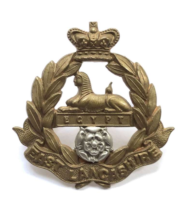 East Lancashire Regiment Militia Battalions Victorian cap badge