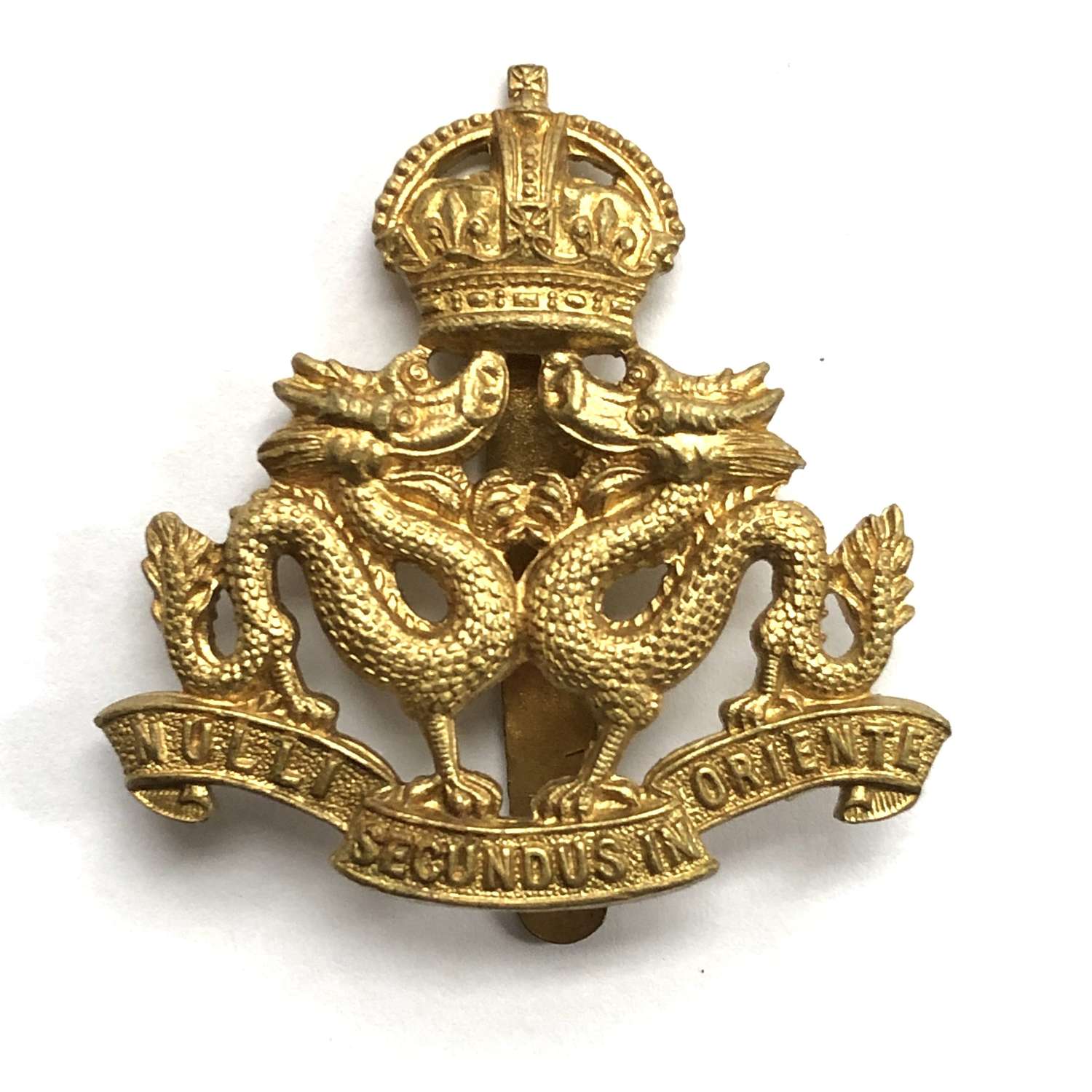 Hong Kong Volunteer Defence Corps cap badge circa 1931-46 by Firmin