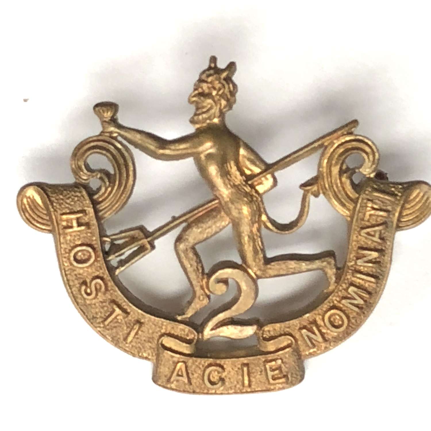 Canadian 90th (Winnipeg Rifles) Bn. CEF WW1 cap badge by Hicks