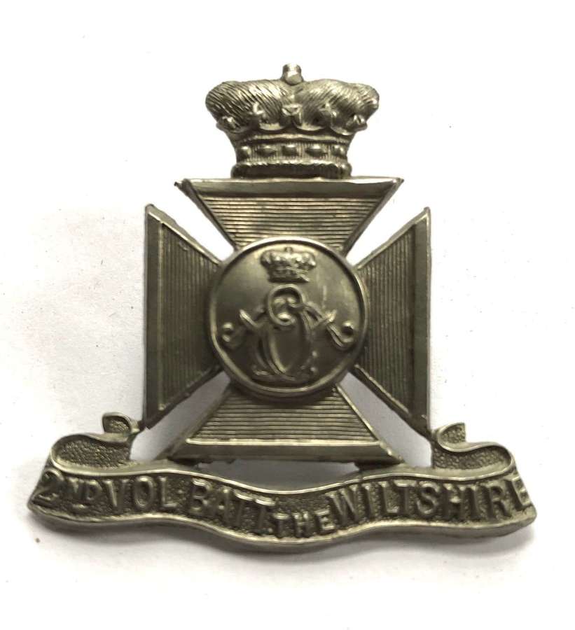 2nd (Chippenham) VB Wiltshire Regiment cap badge circa 1896-1908