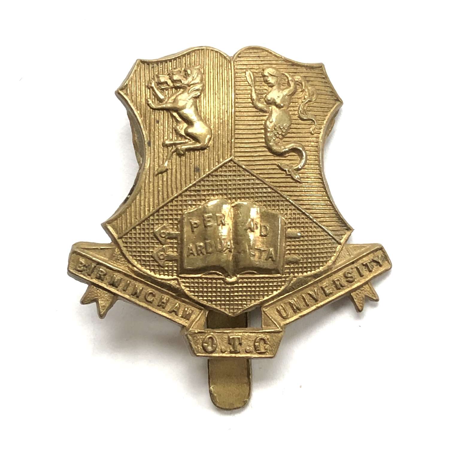 Birmingham University OTC cap badge