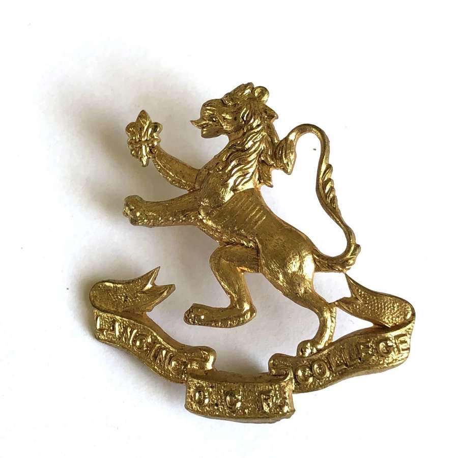 Lancing College CCF Sussex cap badge