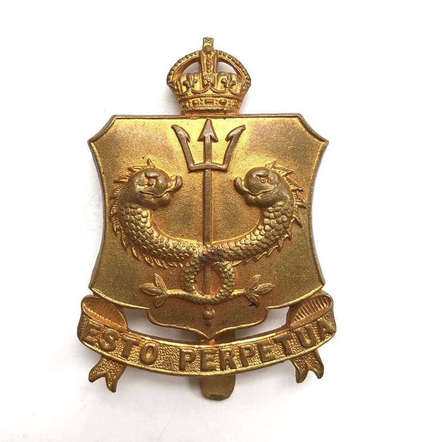 Royal Naval School, OTC cap badge circa 1908-10