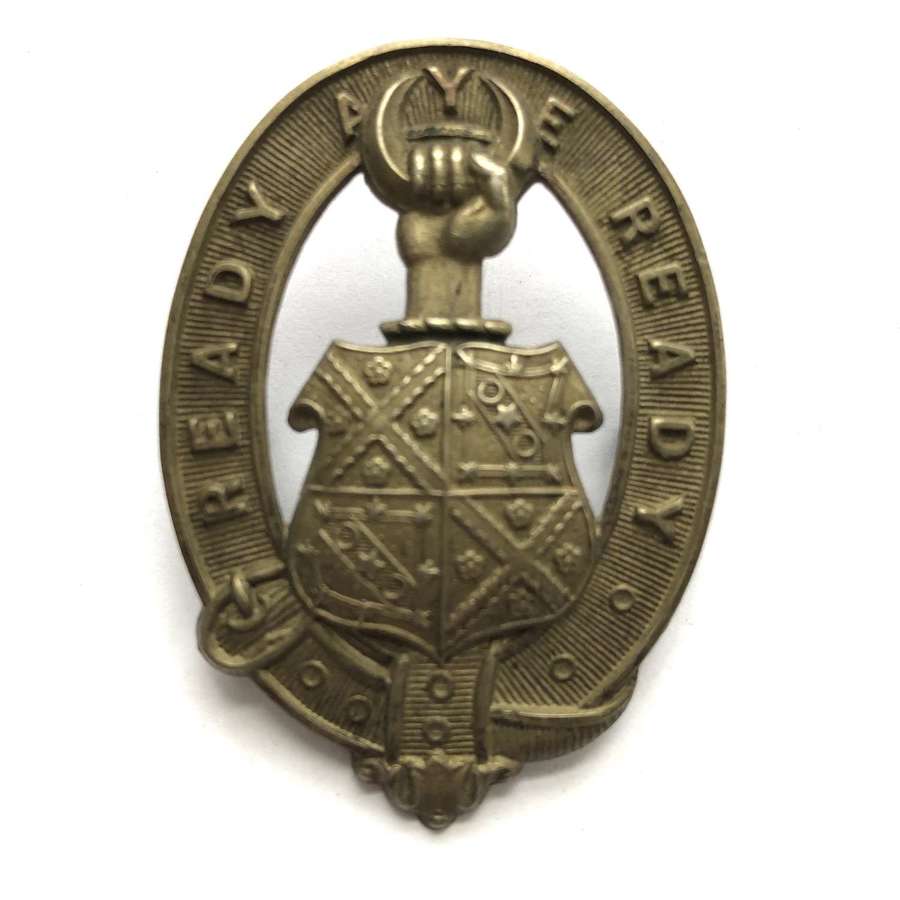 Scottish Merchiston Castle School, Edinburgh cap/glengarry badge