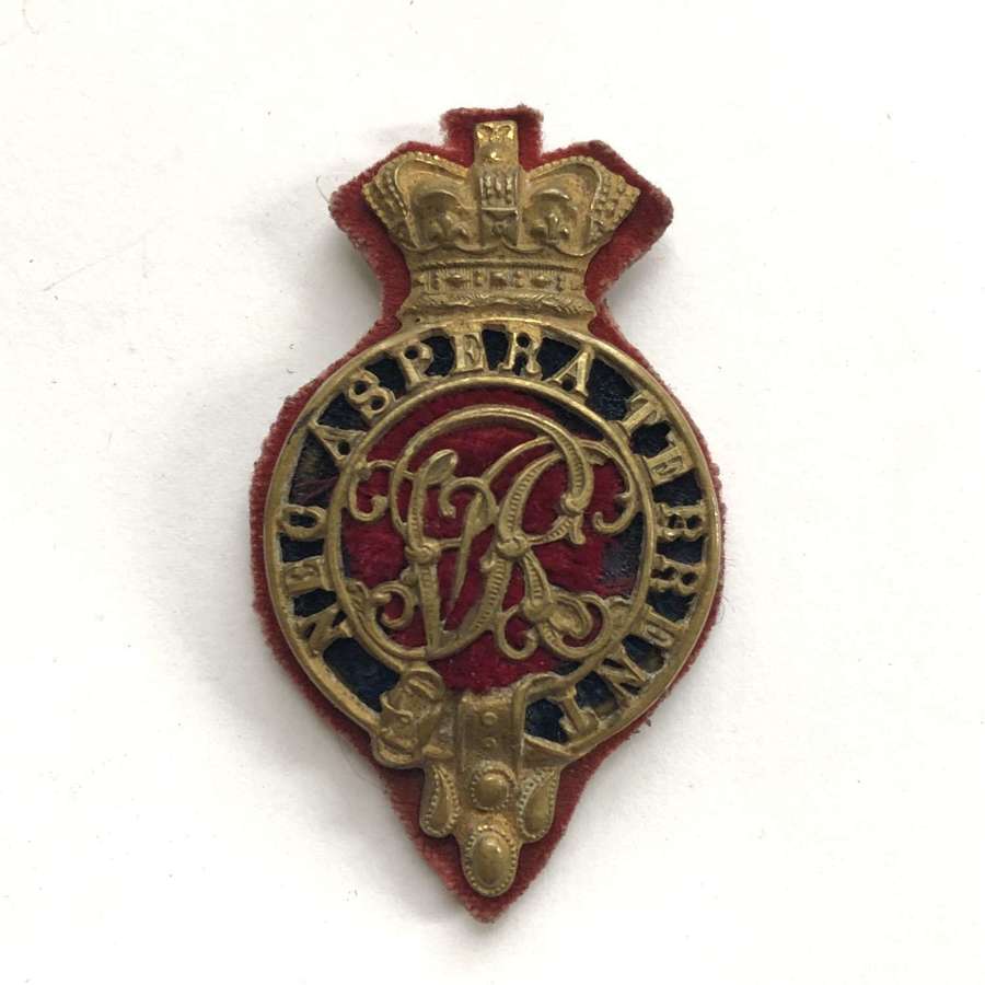 Royal Military College Sandhurst Victorian Gentleman Cadet’s cap bad