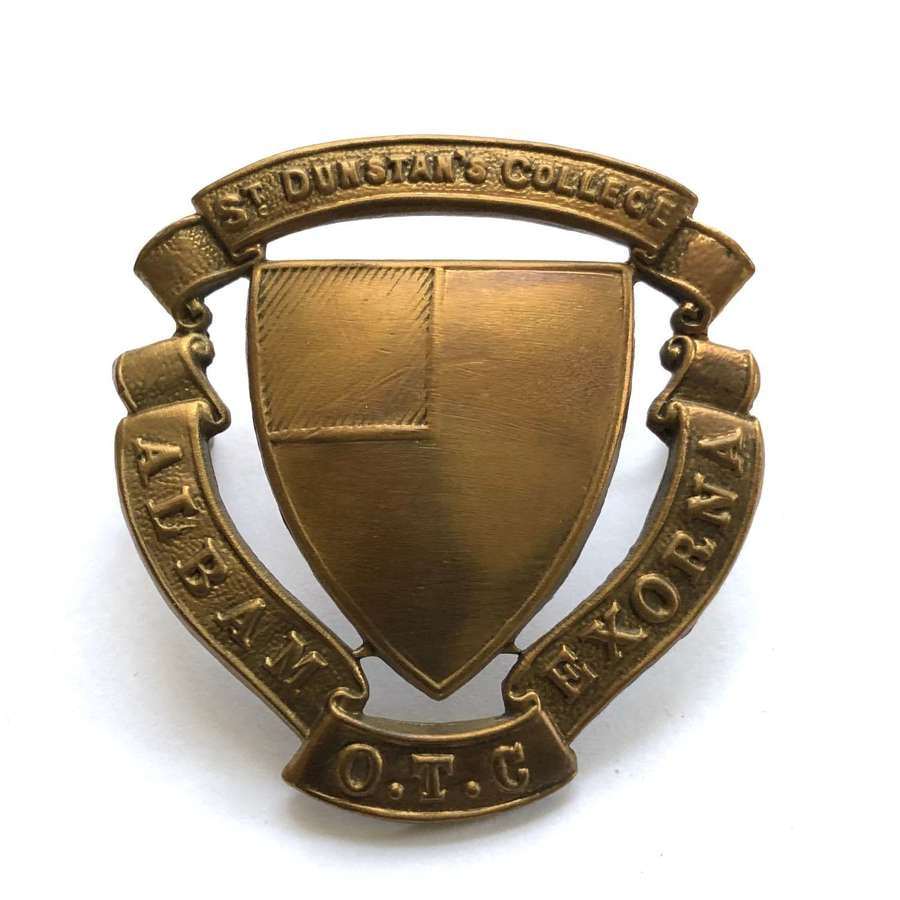 St. Dunstan's College OTC, Catford,  London cap badge