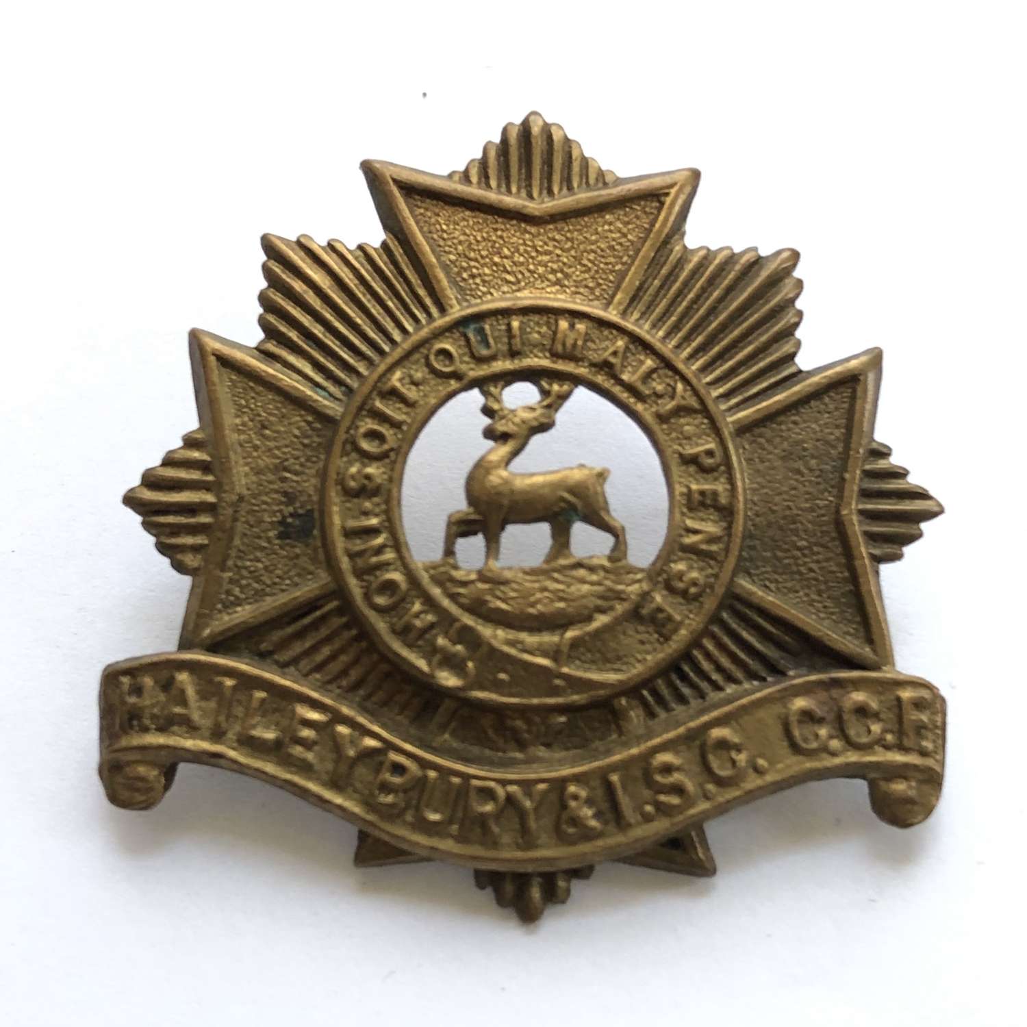 Haileybury and Imperial Service College CCF, Hertfordshire cap badge