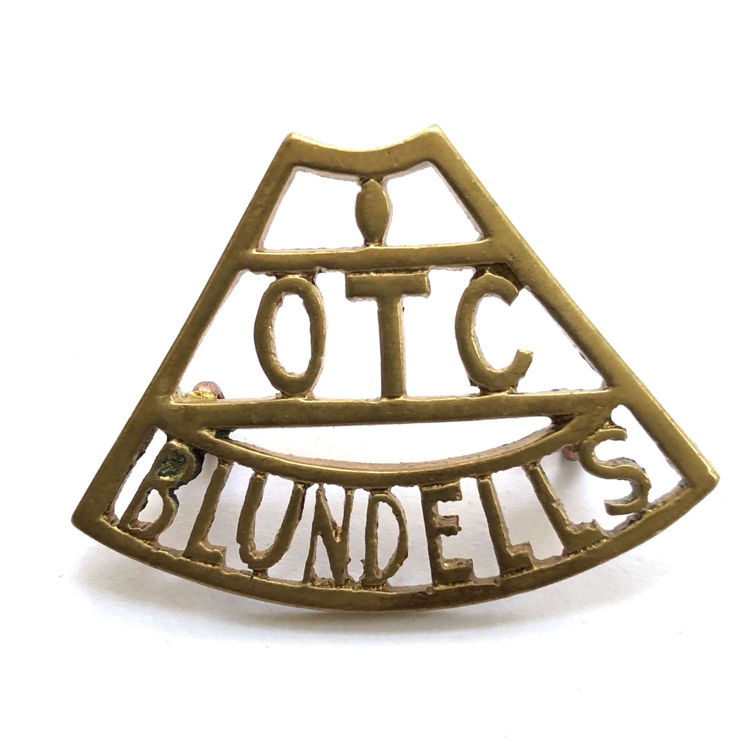 OTC / BLUNDELL Tiverton shoulder title circa 1908-40