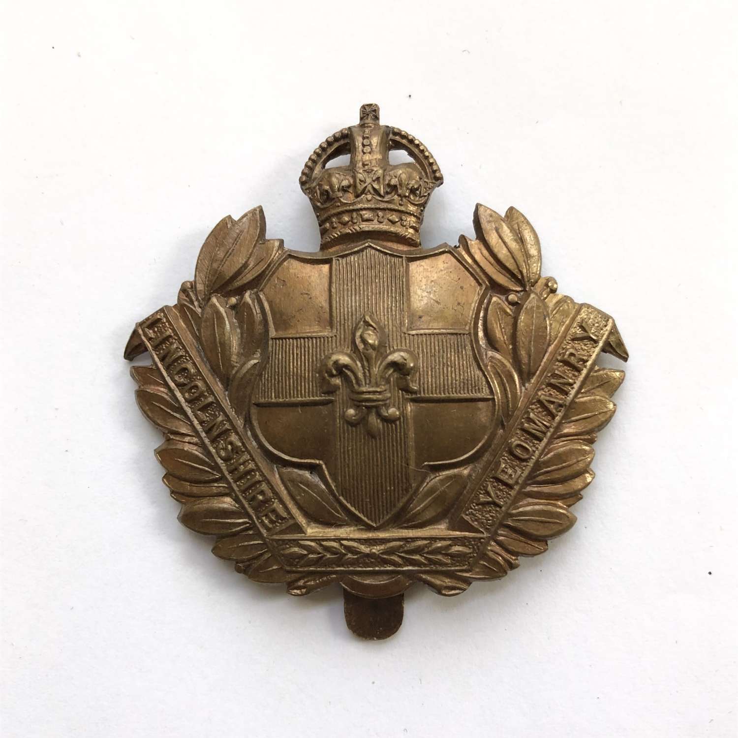 Lincolnshire Yeomanry cap badge circa 1908-20