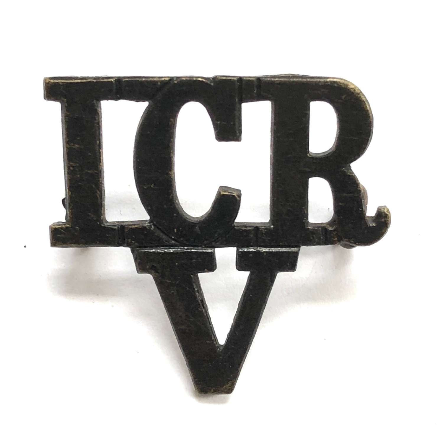 ICR / V 14th Middlesex RV (Inns of Court) pre 1908 shoulder title