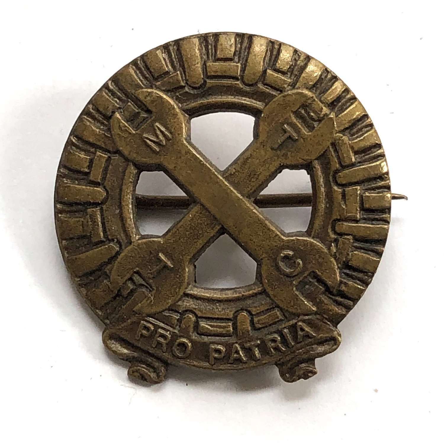 Mechanised Transport Training Corps WW2 Women's cap badge