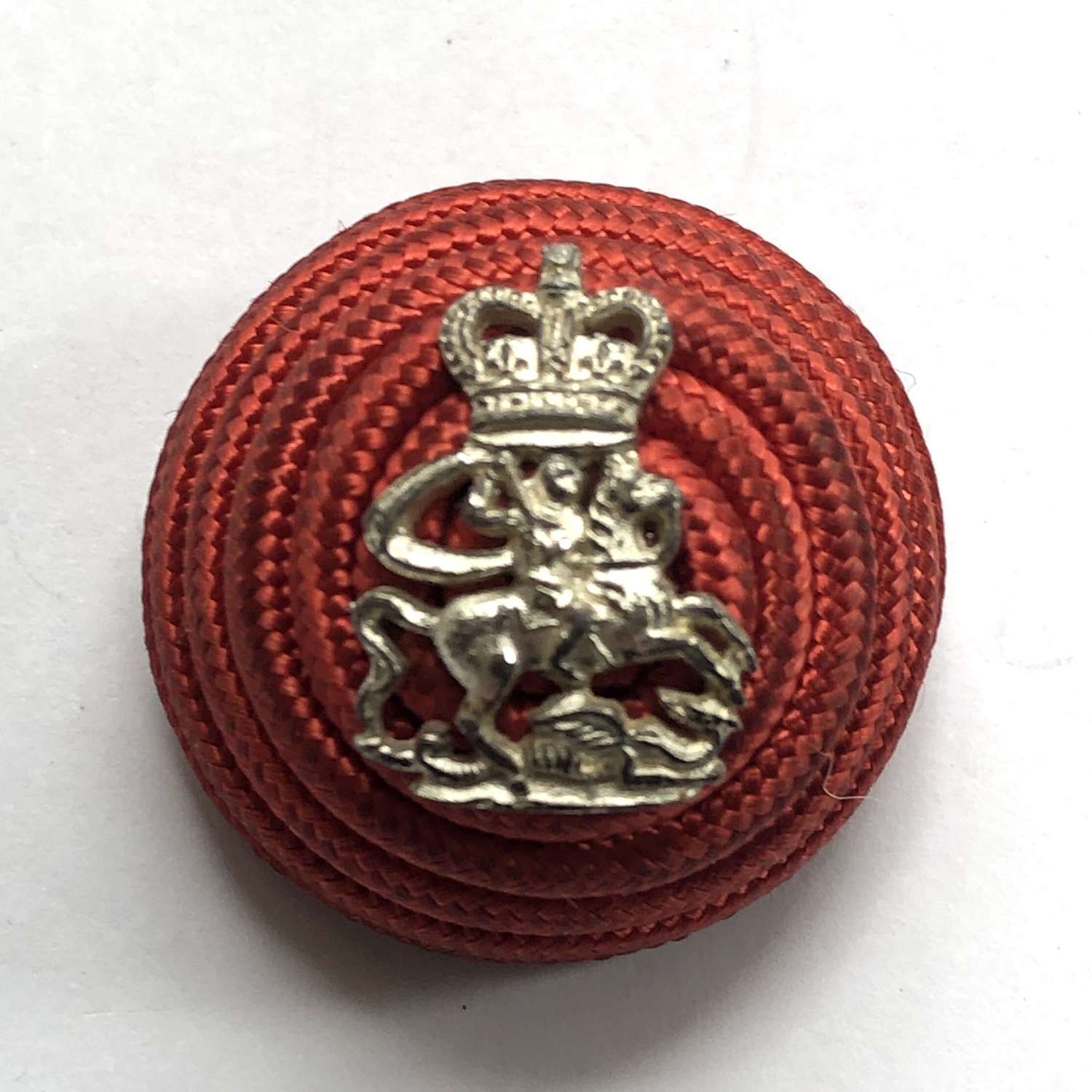 9th London Queen Victoria’s Rifles Officer’s post 1953 red cord bo