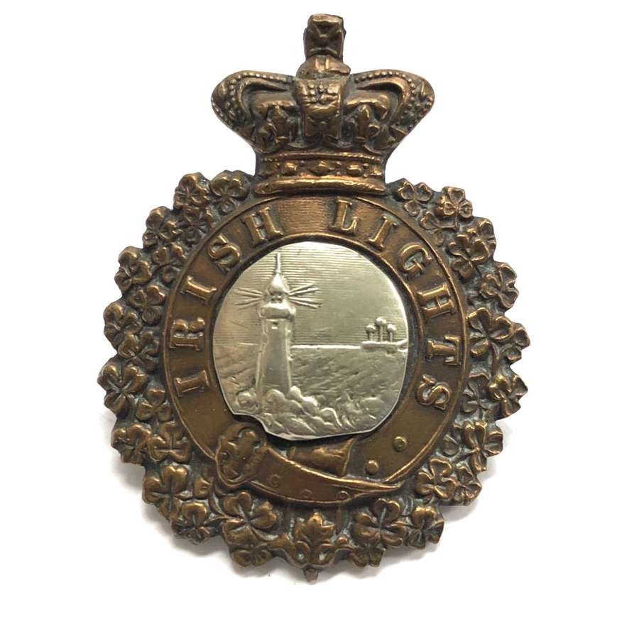 Irish Lights Vicorian cap badge