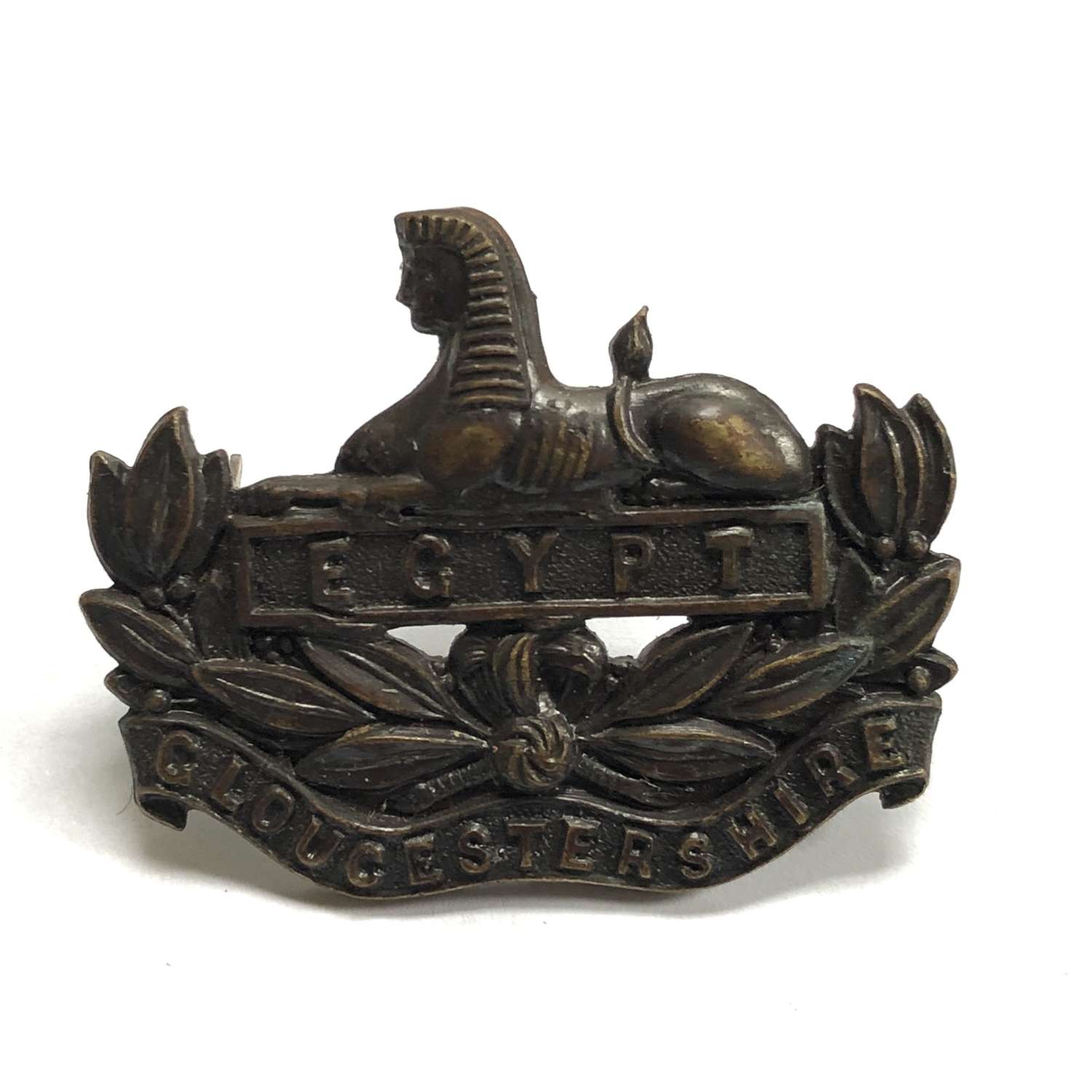 Gloucestershire Regiment post 1902 OSD cap badge
