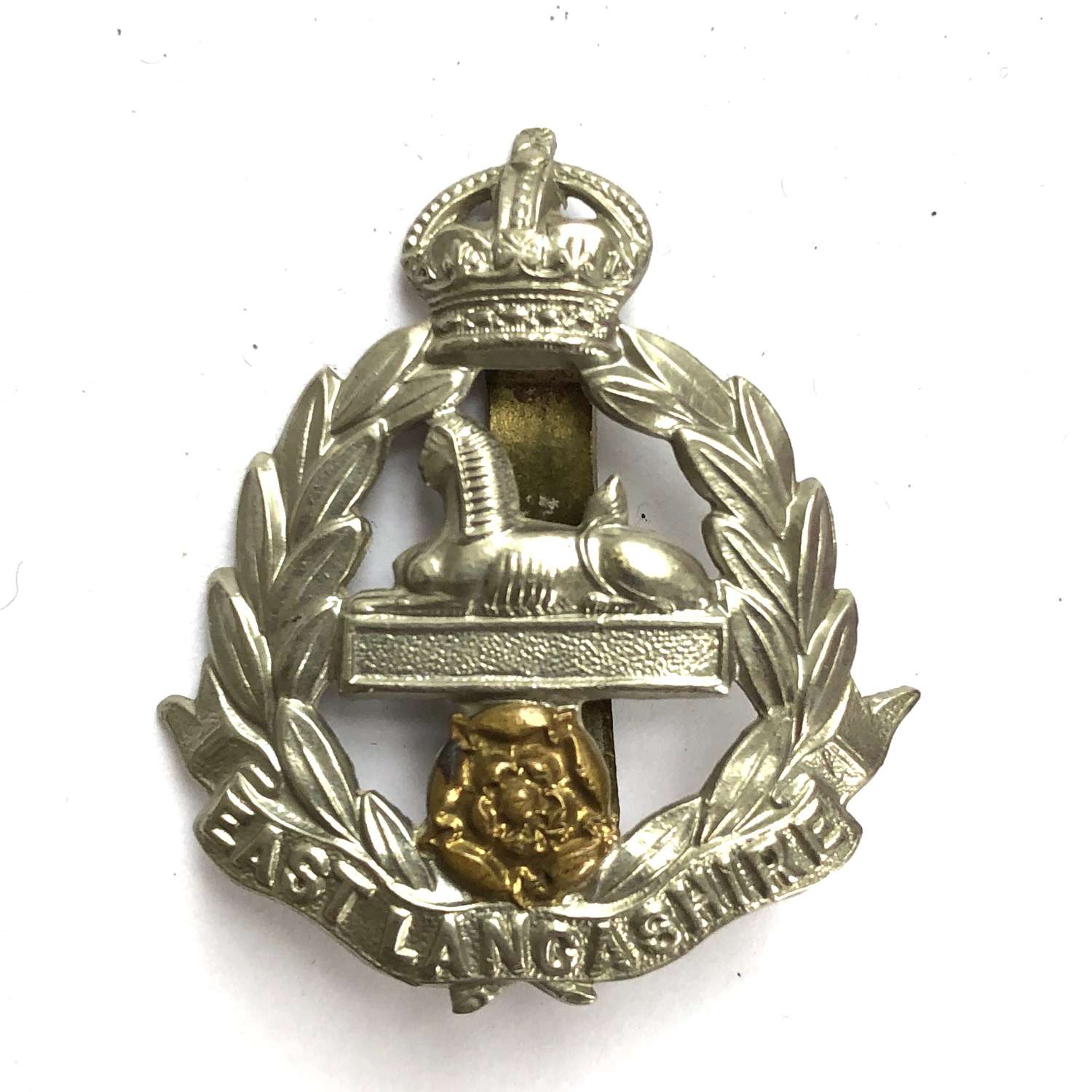 4th & 5th Bns. East Lancashire Regiment WW1 cap badge