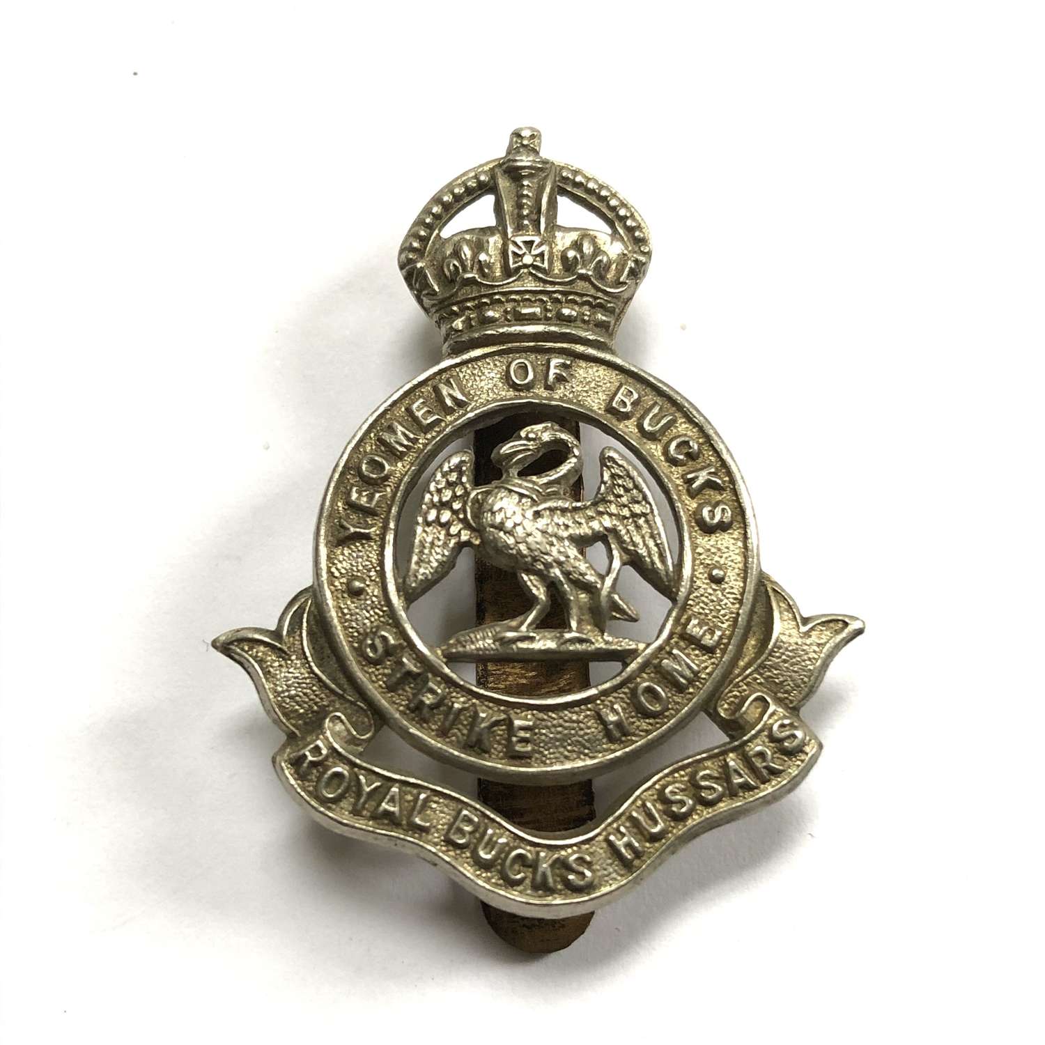 Royal Bucks Hussars Yeomanry 1908-52 cap badge