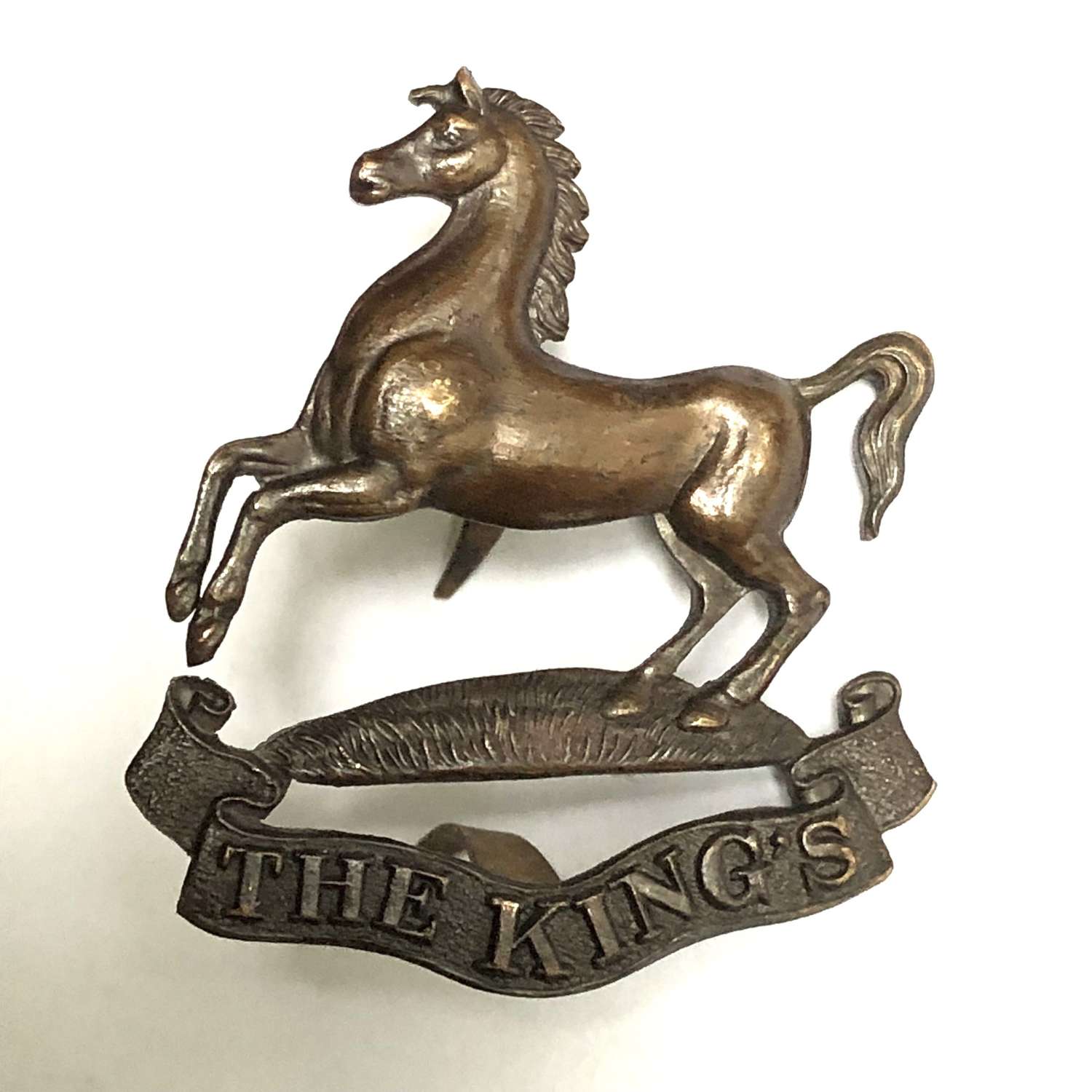 King's Liverpool Regiment OSD cap badge circa 1902-26