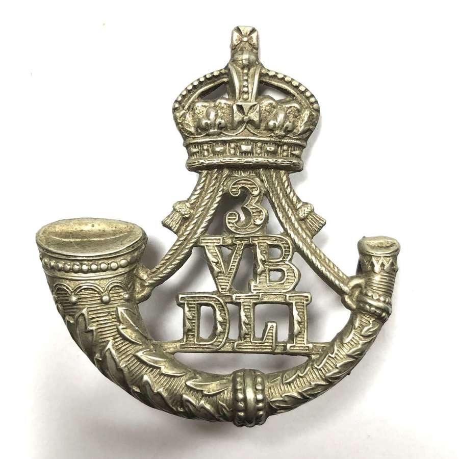 3rd (Sunderland) VB Durham Light Infantry Victorian cap badge