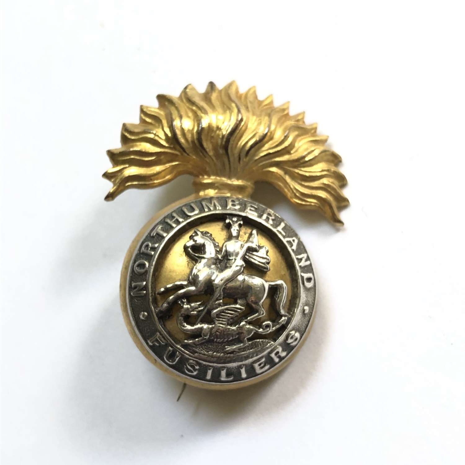Northumberland Fusiliers pre 1935 Officer’s cap badge