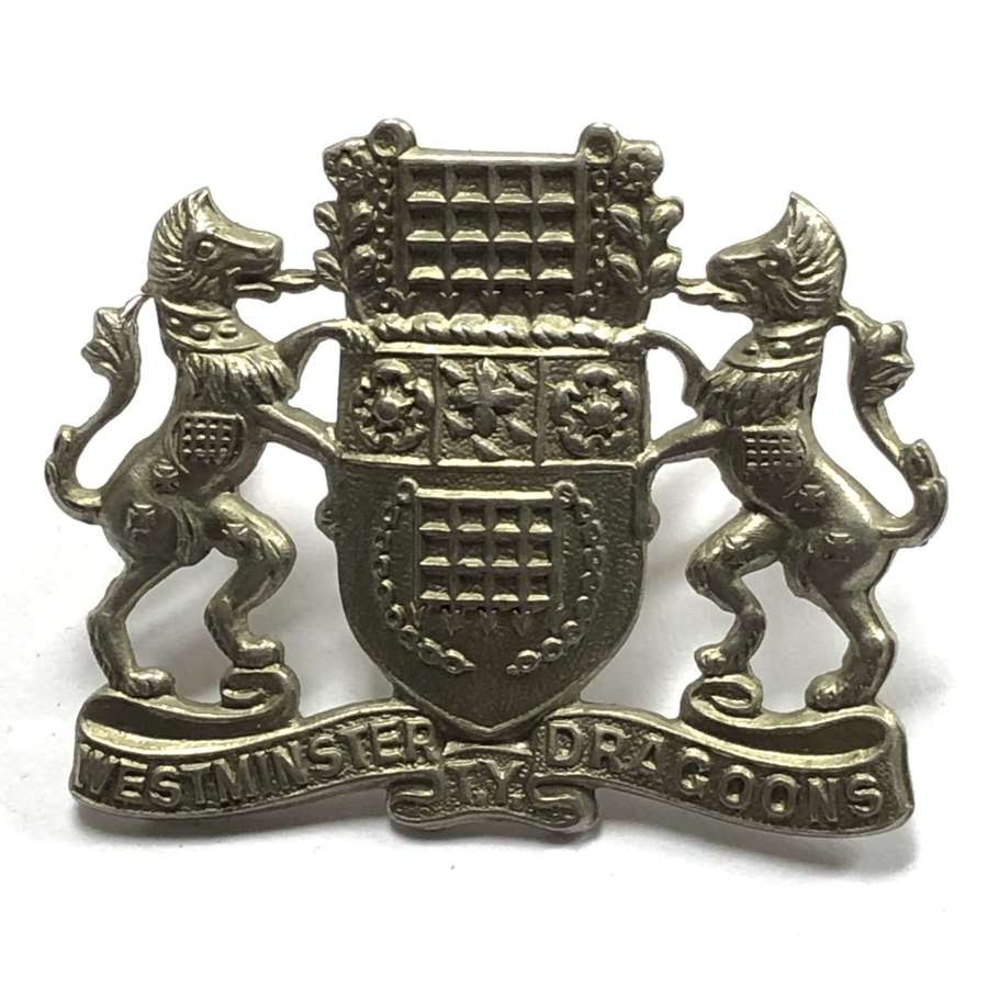 Westminster Dragoons post 1938 NCO's arm badge