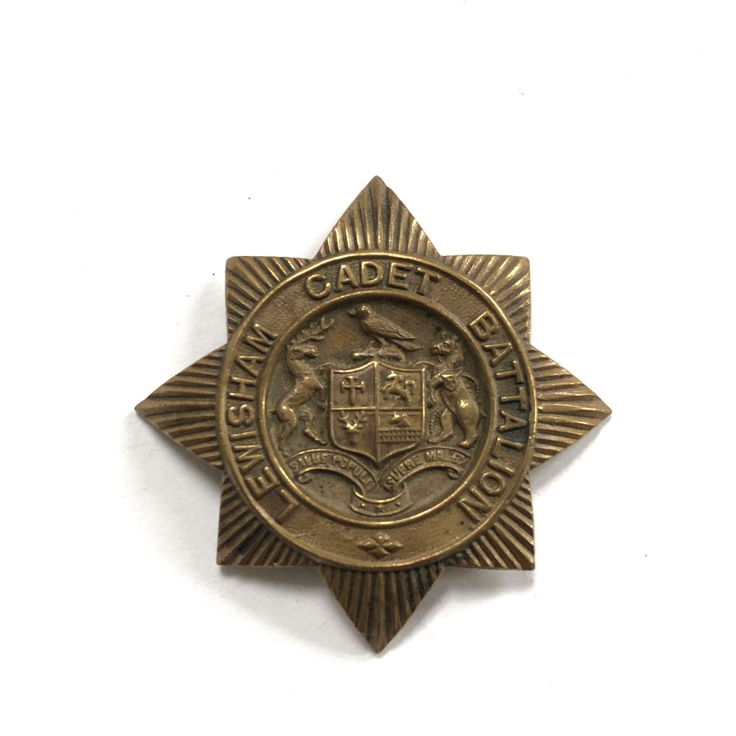 Lewisham Cadet Battalion cap badge