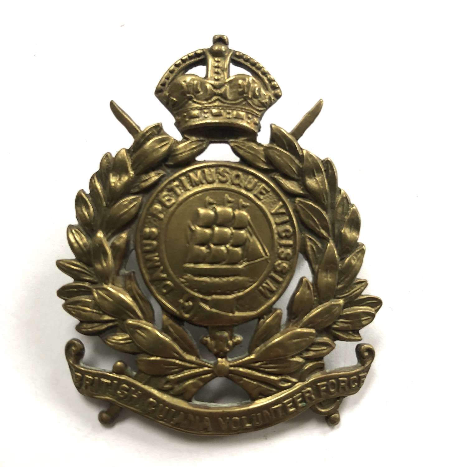 British Guiana Volunteer Force cap badge