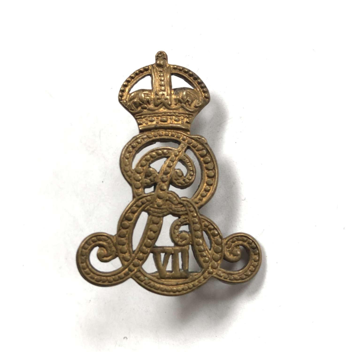 Military Prison / Provost Staff Corps Edward VII cap badge c1902-10