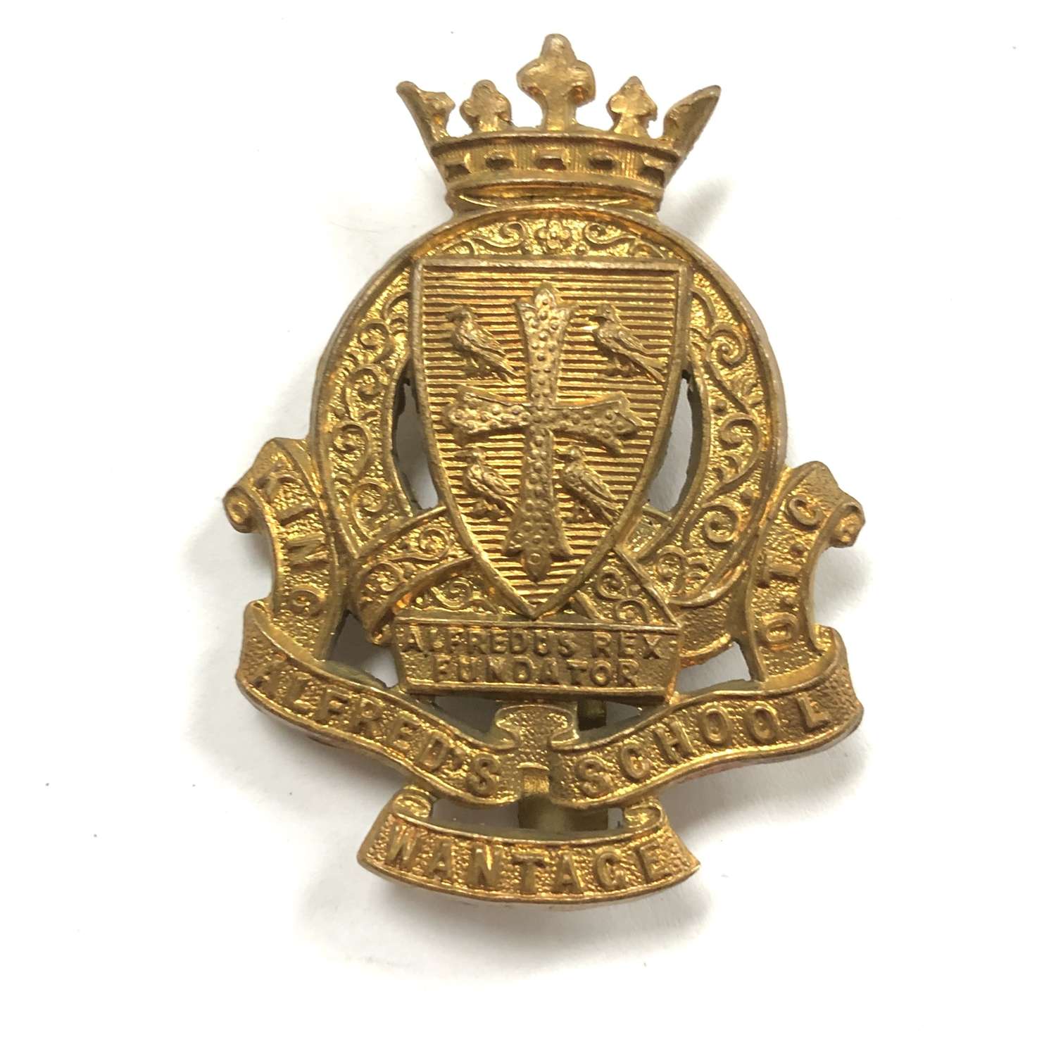 King Alfred's School OTC, Wantage cap badge
