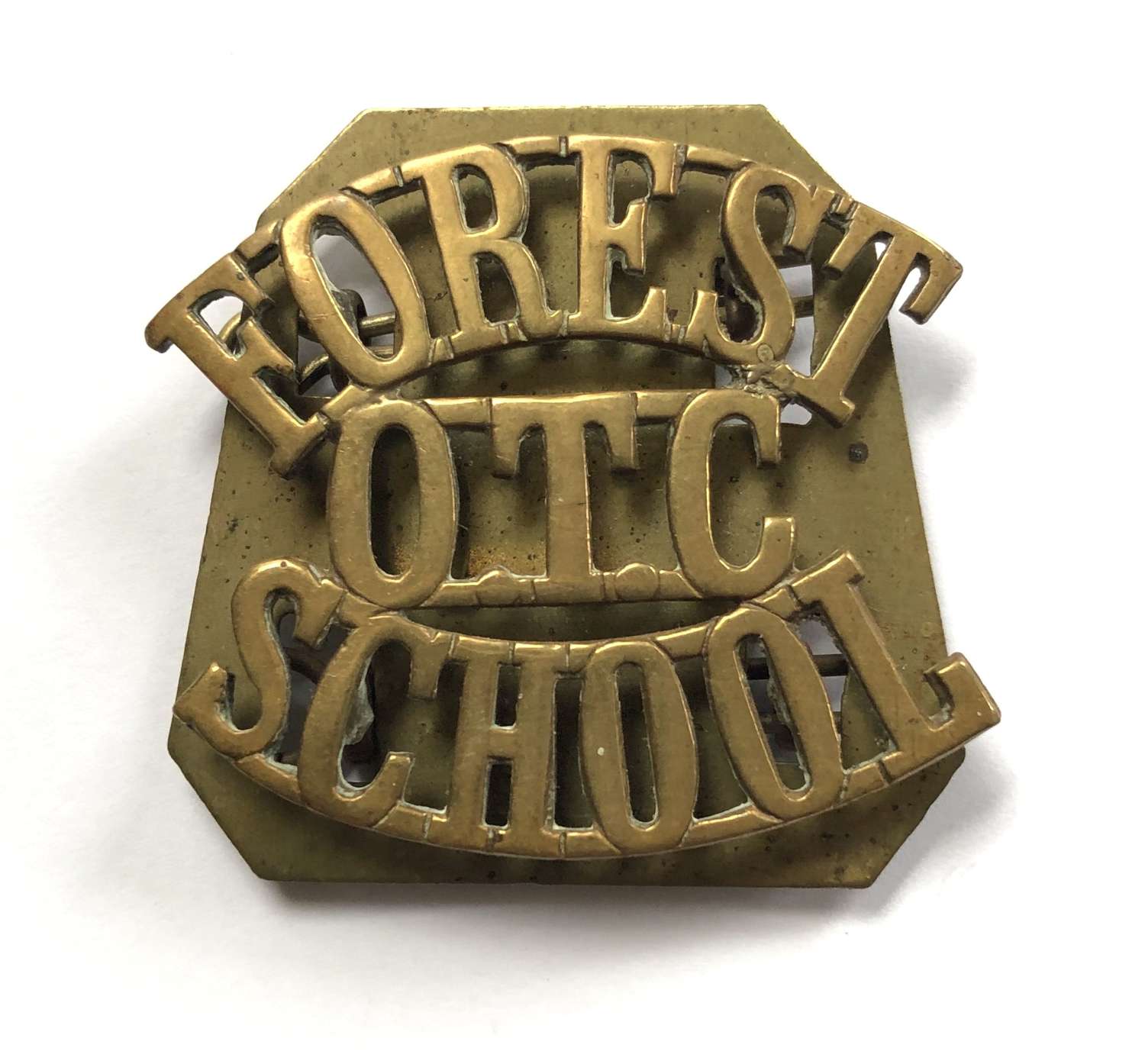 FOREST / OTC / SCHOOL Walthamstow shoulder title c1908-40