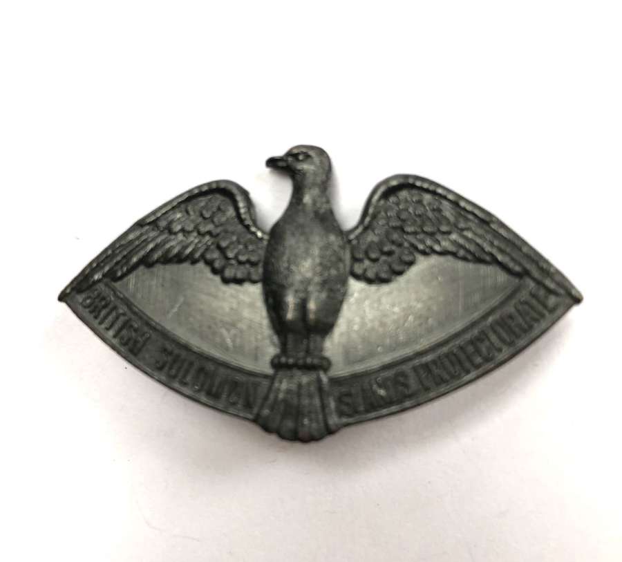 British Solomon Islands Protectorate Defence Force cap badge c1939-42
