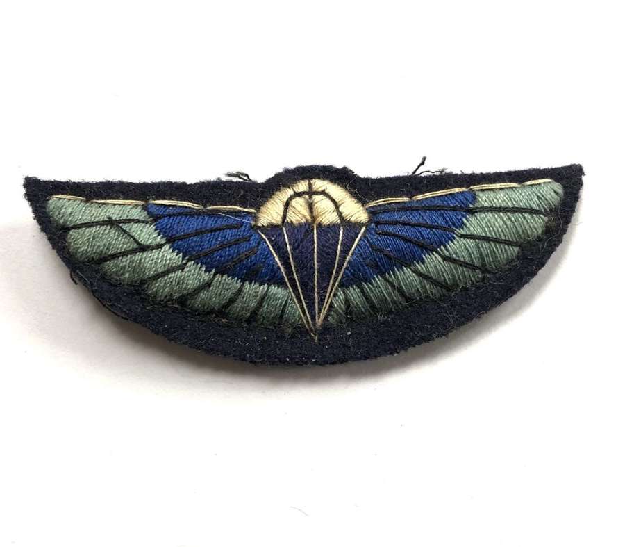 SAS WW2 Special Air Service cloth parachute Operational wing c1944