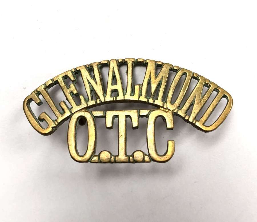 GLENALMOND / OTC shoulder title c1908-40