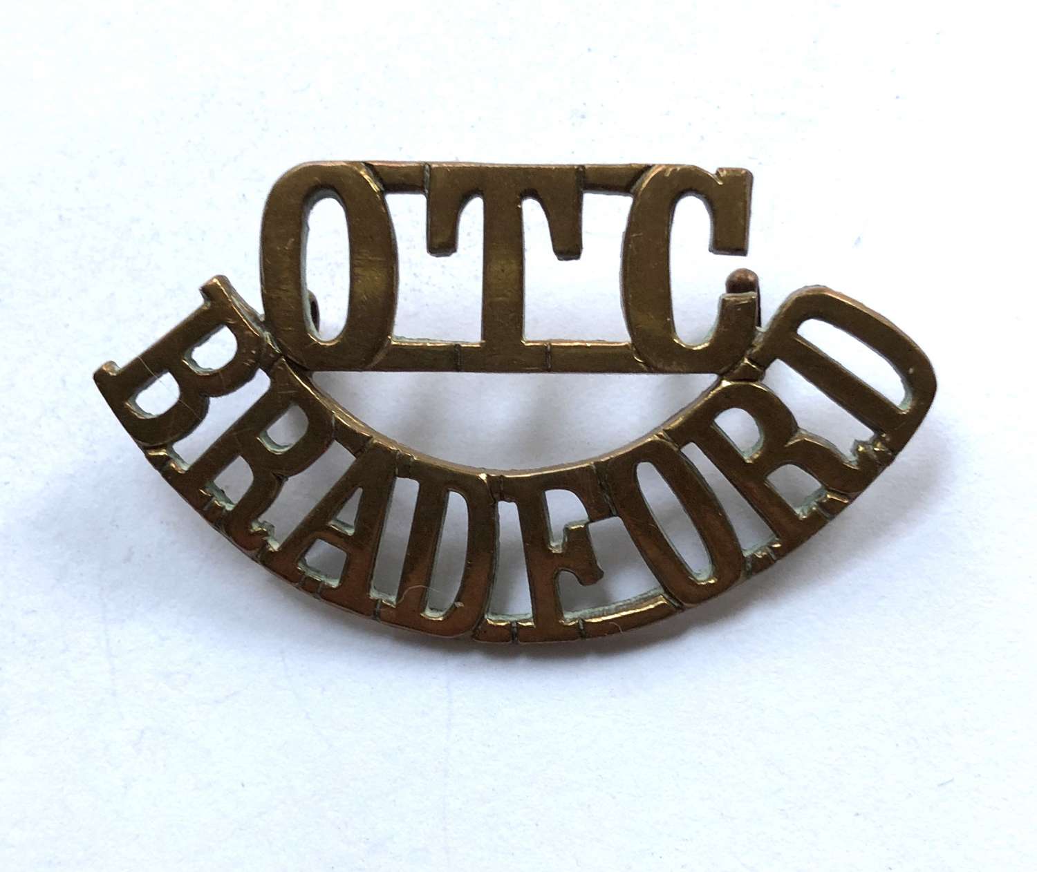 OTC / BRADFORD shoulder title c1908-40