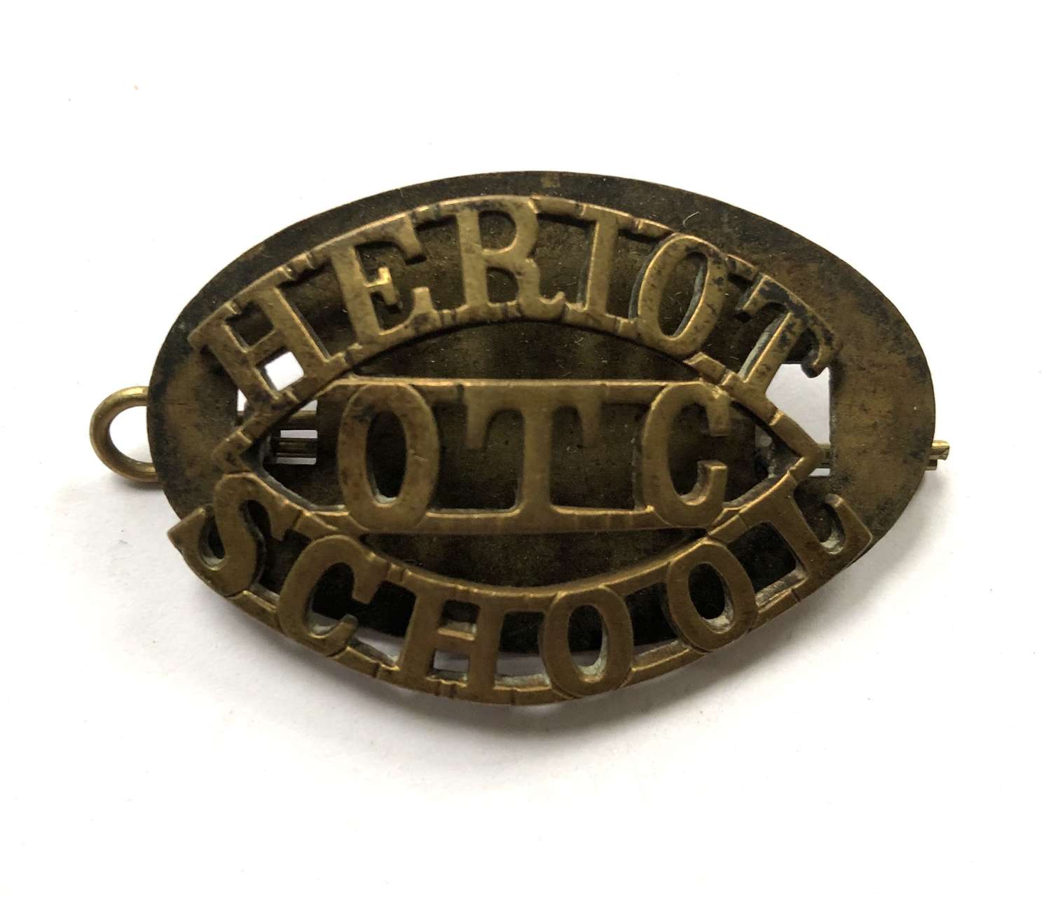 HERIOT / OTC / SCHOOL shoulder title c1908-40