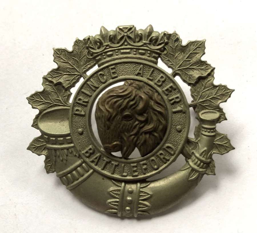 Canadian Prince Albert & Battleford Volunteers WW2  badge by Scully