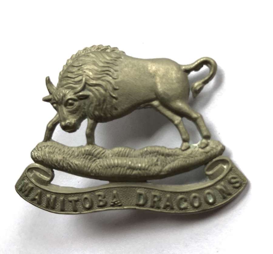 Canadian 12th Manitoba Dragoons post 1903 cap badge