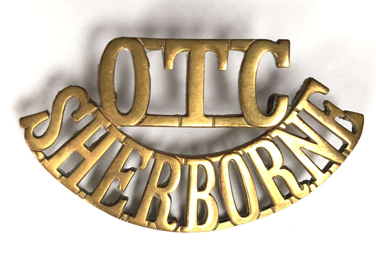 OTC / SHERBORNE shoulder title c1908-40