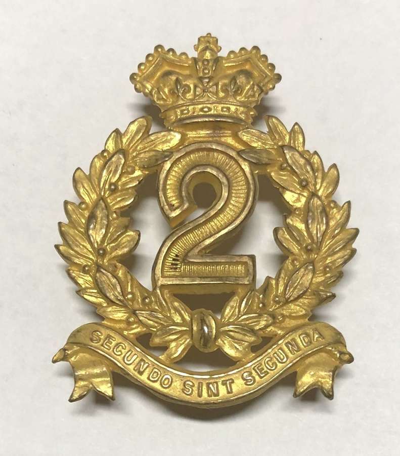 Australian 2nd Regiment NSW Volunteer Infantry Victorian hat badge