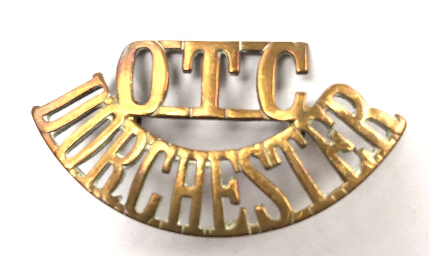 OTC / DORCHESTER shoulder title circa 1908-40