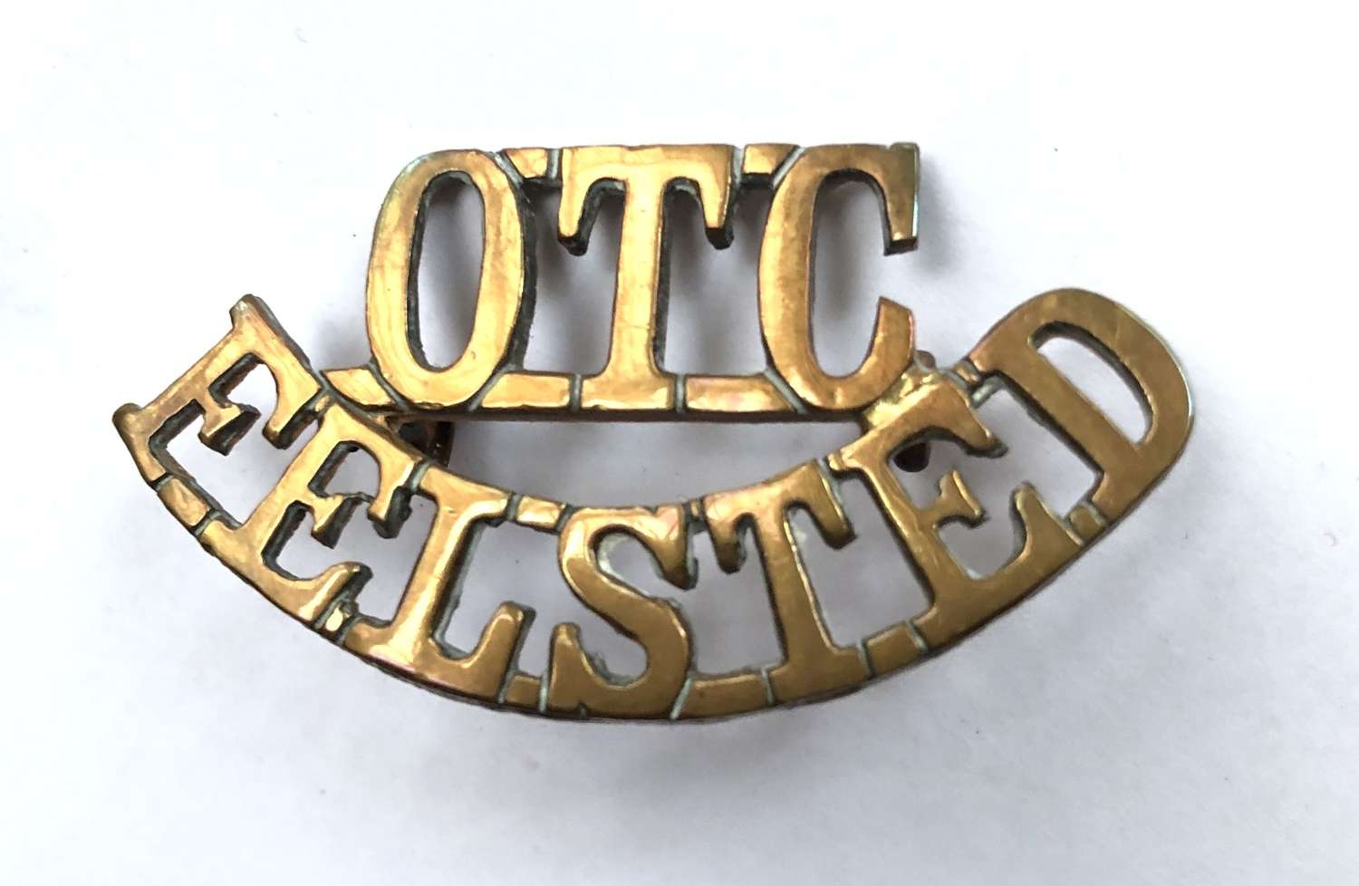 OTC / FELSTED shoulder title circa 1908-40