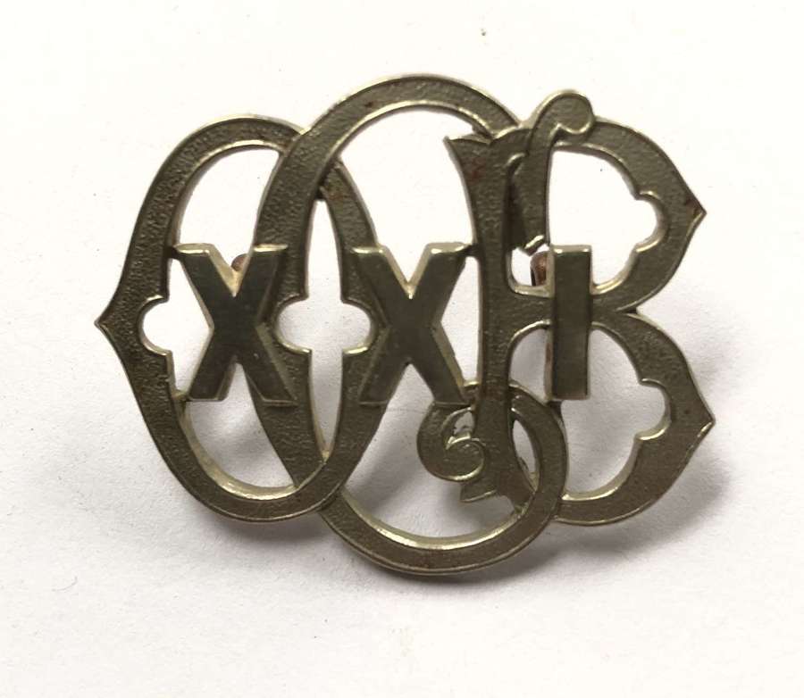 21st Officer Cadet Battalion WW1 cap badge