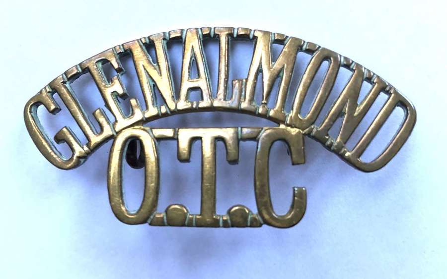 GLENALMOND / OTC  shoulder title c1908-40