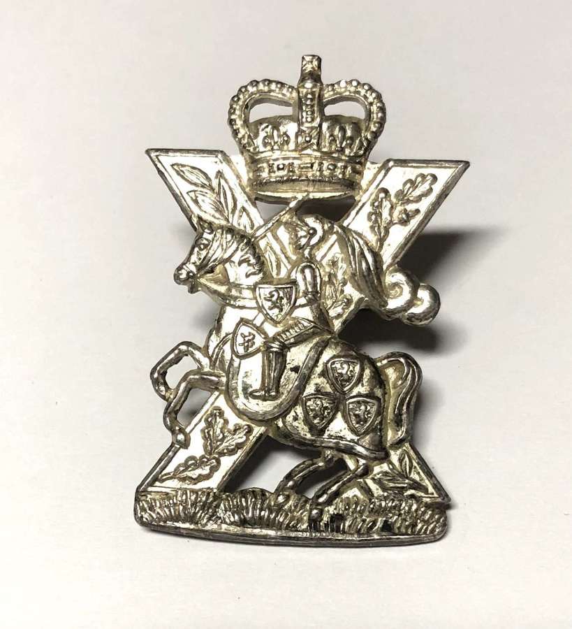 Fire & Forfar Yeomanry/Scottish Horse 1956 Officer's cap badge