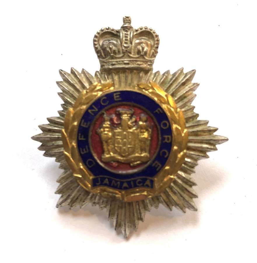 Jamaica Defence Force post 1962 cap badge