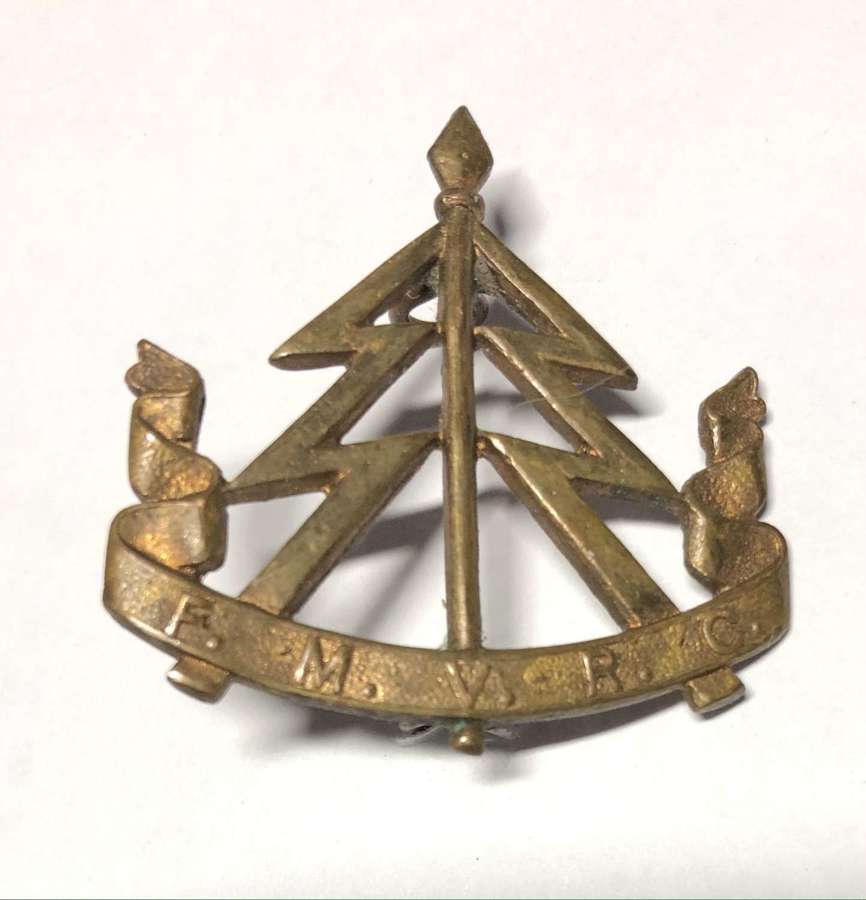 Federation of Malay States Volunteer Reconnaissance Corps cap badge